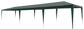 vidaXL Cort de petrecere, verde, 3 x 9 m, PE
