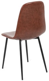 Set 2 scaune dining Bonami Essentials Lissy, maro