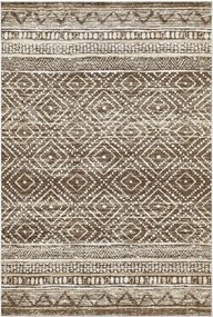 Covor F5087 - V2, 80x120 cm, forma dreptunghiulara, poliester, maro
