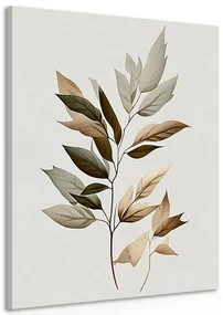 Tablou frunze minimaliste de lux