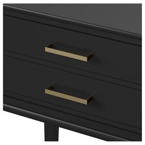 Noptieră neagră Westerleigh – CosmoLiving by Cosmopolitan