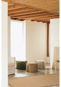 Fotoliu bean bag kaki Handloom – Lorena Canals