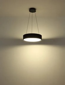 Globo 15924S - Candelabru LED suspendat pe cablu KEMP LED/45W/230V, Ø 46 cm, negru