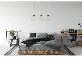 Lustră pe cablu DIAMENT MINI 3xE27/60W/230V