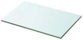 vidaXL Raft din sticlă transparentă, 30 x 20 cm