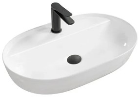 Lavoar Aura alb ceramica sanitara - 60,5 cm