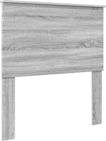 vidaXL Tăblie cap Sonoma gri Lemn prelucrat