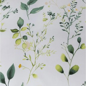 Lenjerie de pat din microfibra FLORAMA albă Dimensiune lenjerie de pat: 70 x 90 cm | 140 x 200 cm
