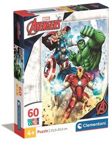 Avengers Earthquake Puzzle Clementoni cu 60 de piese