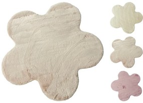 Covor Flower Ivory, diametru 90 cm