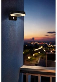 Lampa solara LED cu senzor 36507 GL, 6W, 330lm, 3000K, IP44