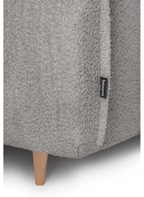 Canapea gri extensibilă cu tapițerie din stofă bouclé 215 cm Patti – Bonami Selection