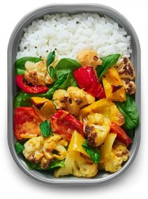 Set 3 cutii alimentare Black+Blum Meal Prep FBSS-BX-PACK1, 0.6/0.9/1.2 l, Dreptunghiular, Rezistent la cuptor, Fara BPA, oțel inoxidabil, gri