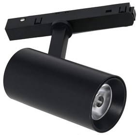 LED spot MAGNETIC TRACK 10W 48V negru pentru sistem șine