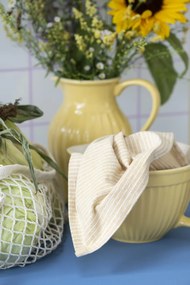 Bol galben din ceramica pentru aluat MYNTE LEMONADE