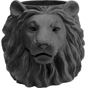 Ghiveci decorativ Lion Negru