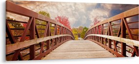 Tablou - pod din lemn (120x50 cm)