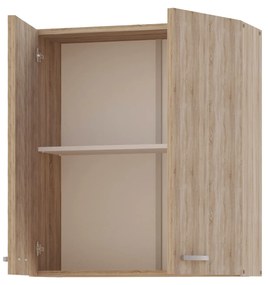 Set Living haaus Alice, Stejar Sonoma/Alb, L 220 cm