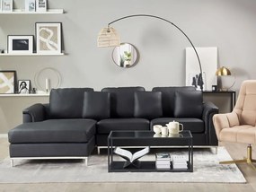 Colțar din piele Oulu (negru) (S) . 1008858