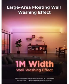 Govee - Bandă LED RGBICWW suspendată LED/36W/24V 4m Skyline Matter Wi-Fi