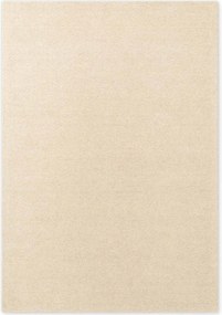 Covor bej țesut manual din lână 160x230 cm Puristic Knots – Elle Decoration