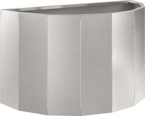 vidaXL Jardinieră Argintiu 60 x 30 x 35 cm Oţel inoxidabil