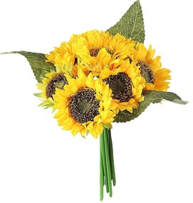Floarea Soarelui artificiala Sunny 30cm, Galben