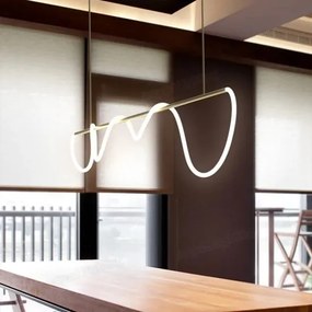 Lustra Led Elit's Neonflex , 1.5M Gold