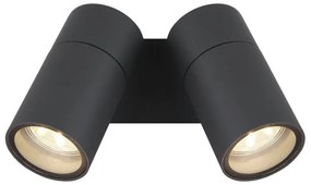 Aplica cu 2 Spoturi iluminat exterior protectie IP44 PIPER