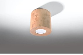 Plafonieră din lemn Sollux Roda