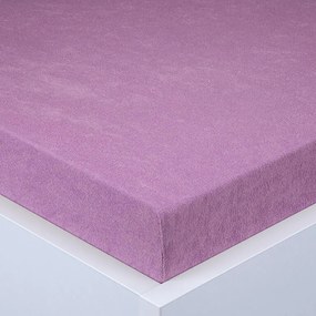 Cearşaf cu elastic frotir EXCLUSIVE violet 180 x 200 cm