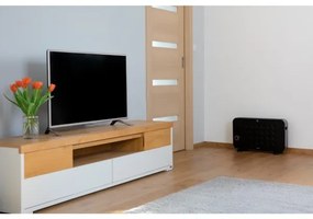 Convector electric Sencor 750/1250/2000W/230V termostat IP24 negru