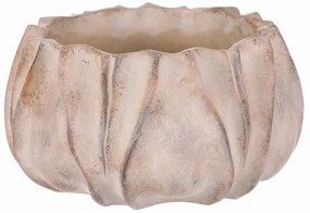 Mască pentru ghiveci din beton M, bej-gri, 25 x 25 x 14 cm, 25 cm