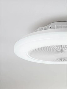 Lustra LED cu ventilator si telecomanda FLUX
