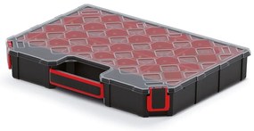 Organizator 39 × 28,4 × 6 cm, cutii, negru