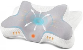 CERVI-SAN RELAX PRO, Pernă ortopedică pentru toate pozițiile de dormit, ameliorează durerile cervicale, oferă relaxare