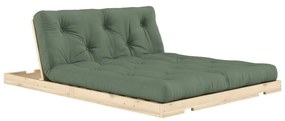 Canapea verde extensibilă 145 cm Flip – Karup Design
