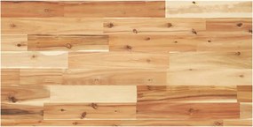 vidaXL Raft suspendat 80x40x4 cm lemn masiv acacia netratat