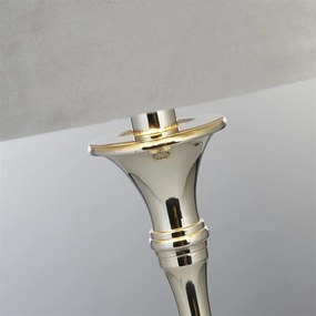 Veioza/Lampa de masa design lux elegant Belle crom/gri