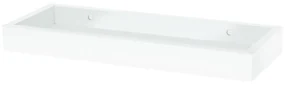 Etajeră de perete, alb, 40 cm