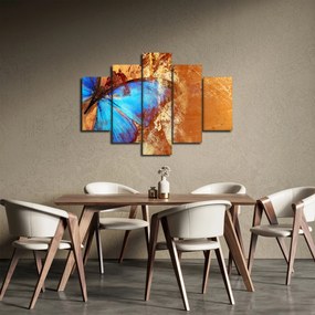 Tablou - Fluture albastru (150x105 cm)