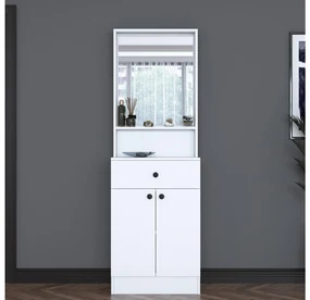 Mobilier hol Pixie 6 (alb) (cu oglindă). 1102444