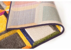 Covor Waltz Multi, Flair Rugs, 66x230 cm, polipropilena, multicolor