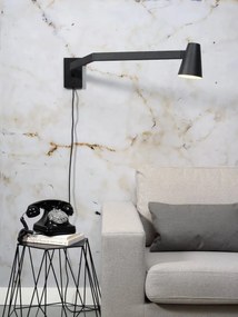 Aplica de perete cu brat articulat Biarritz negru