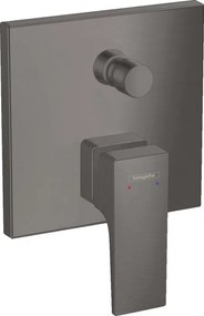 Baterie cada/dus incastrata, Hansgrohe Metropol, negru periat, 32545340