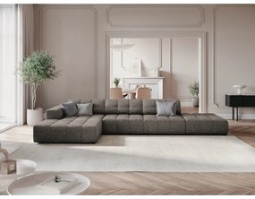 Colțar gri închis (cu colț pe partea stângă ) Chicago – Cosmopolitan Design