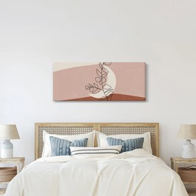 Tablou - Boho frunze N⁰2 (120x50 cm)