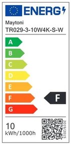 Spot LED, accesoriu pentru sinele trifazate Trinity, Vuoro alb 4000K