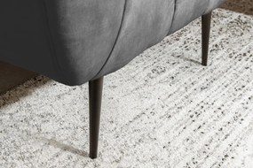 Fotoliu design elegant Noblesse, gri