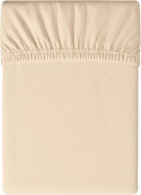 Cearsaf Jersey svetle bej 180 x 200 cm